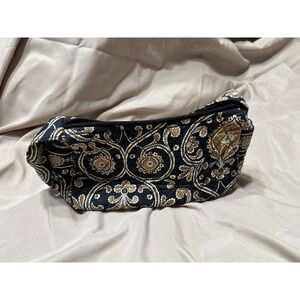 Vera Bradley Small Zip Purse Brown Floral - Used
